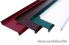 Оцинкованный отлив с полимерным покрытием 200мм